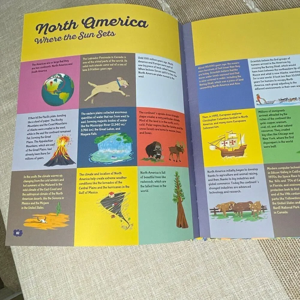 Maps of the World an Illustrated children’s atlas of adventure, couture and disc - Picture 7 of 7